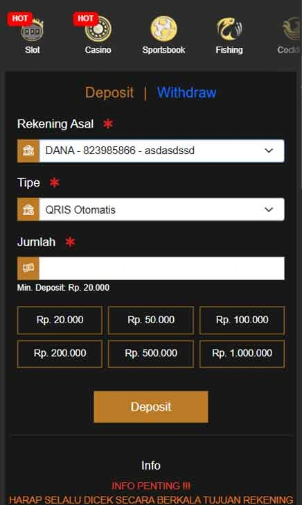 cara deposit X8 Speeder Gratis Slot Mode Prime
